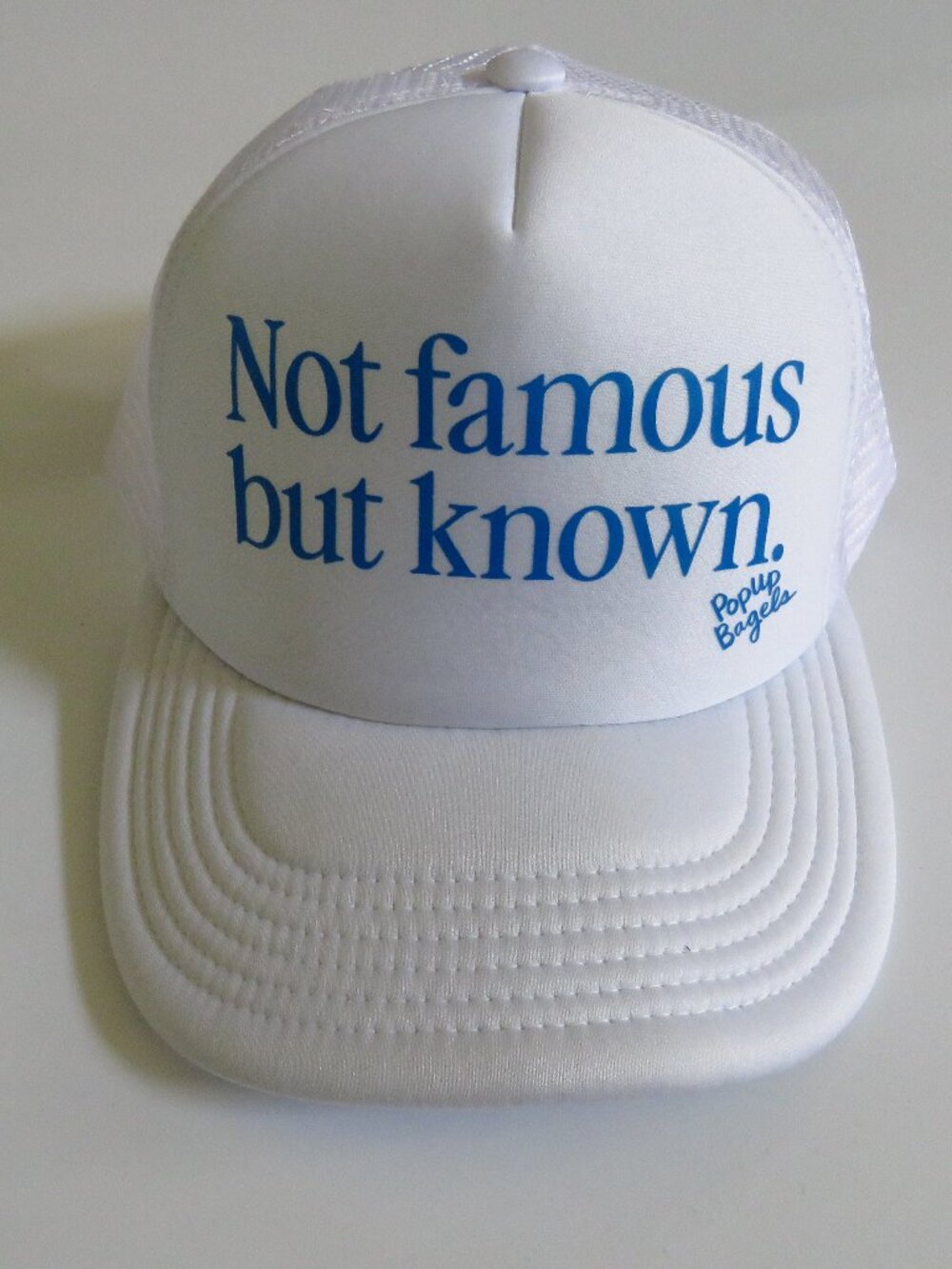 Not Famous But Know Pop Up Bagels Hat